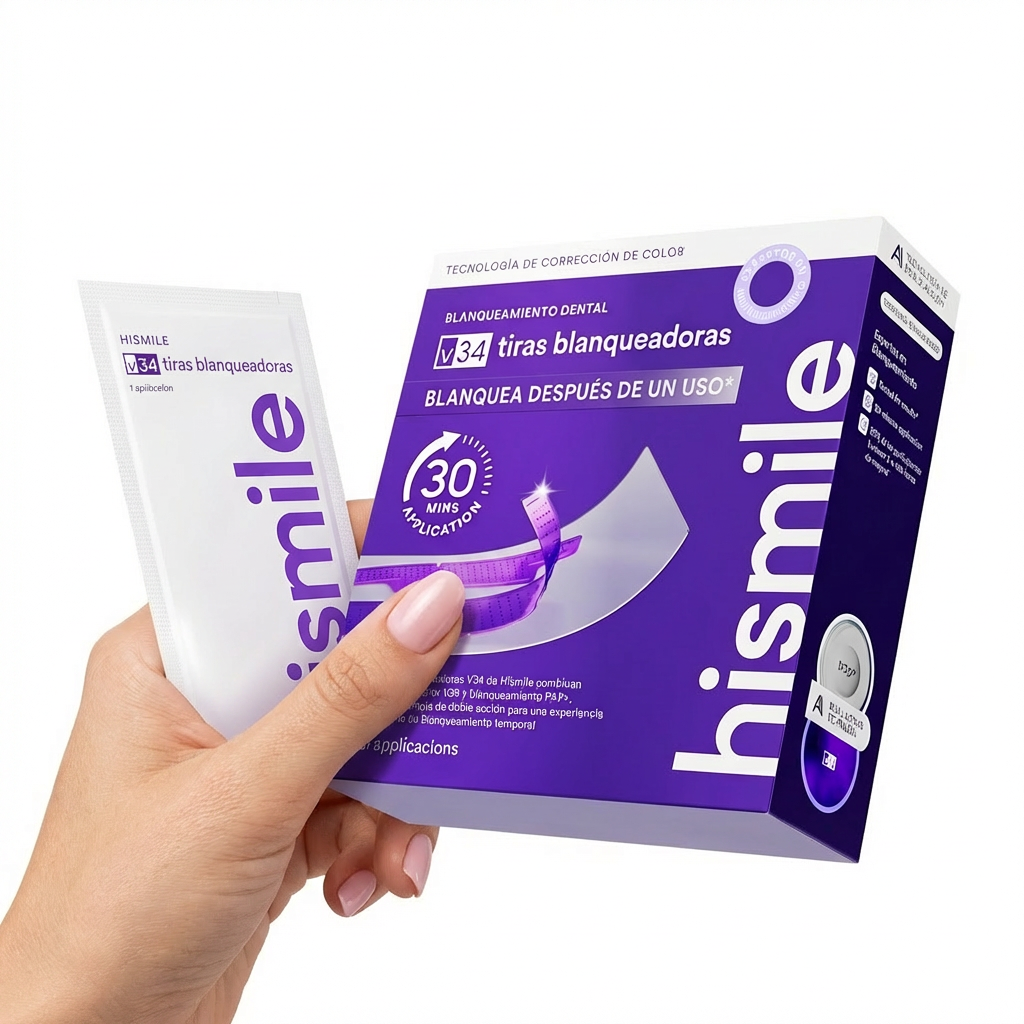 LUMORA™ - Tiras de Blanqueamiento Dental V34
